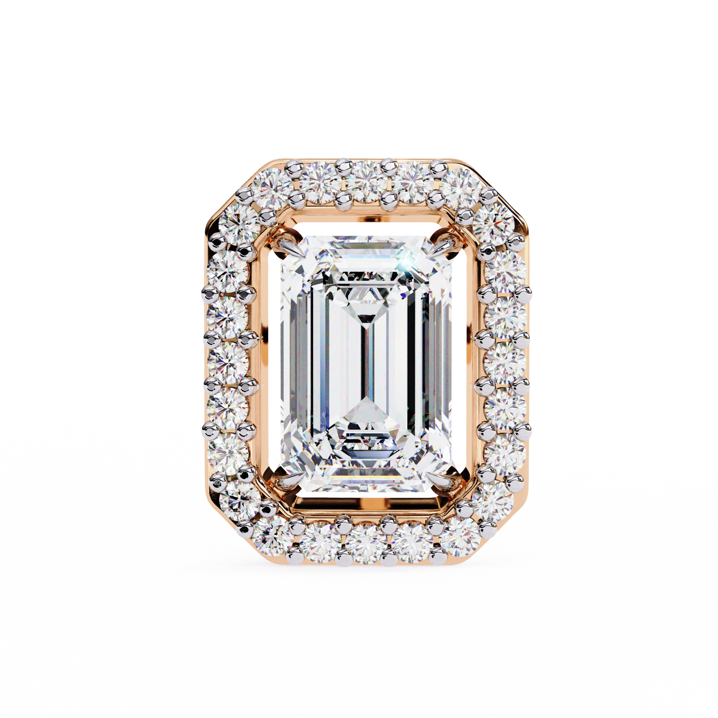 Radiant Flow – Radiant Cut Lab Diamond Cascading Earrings