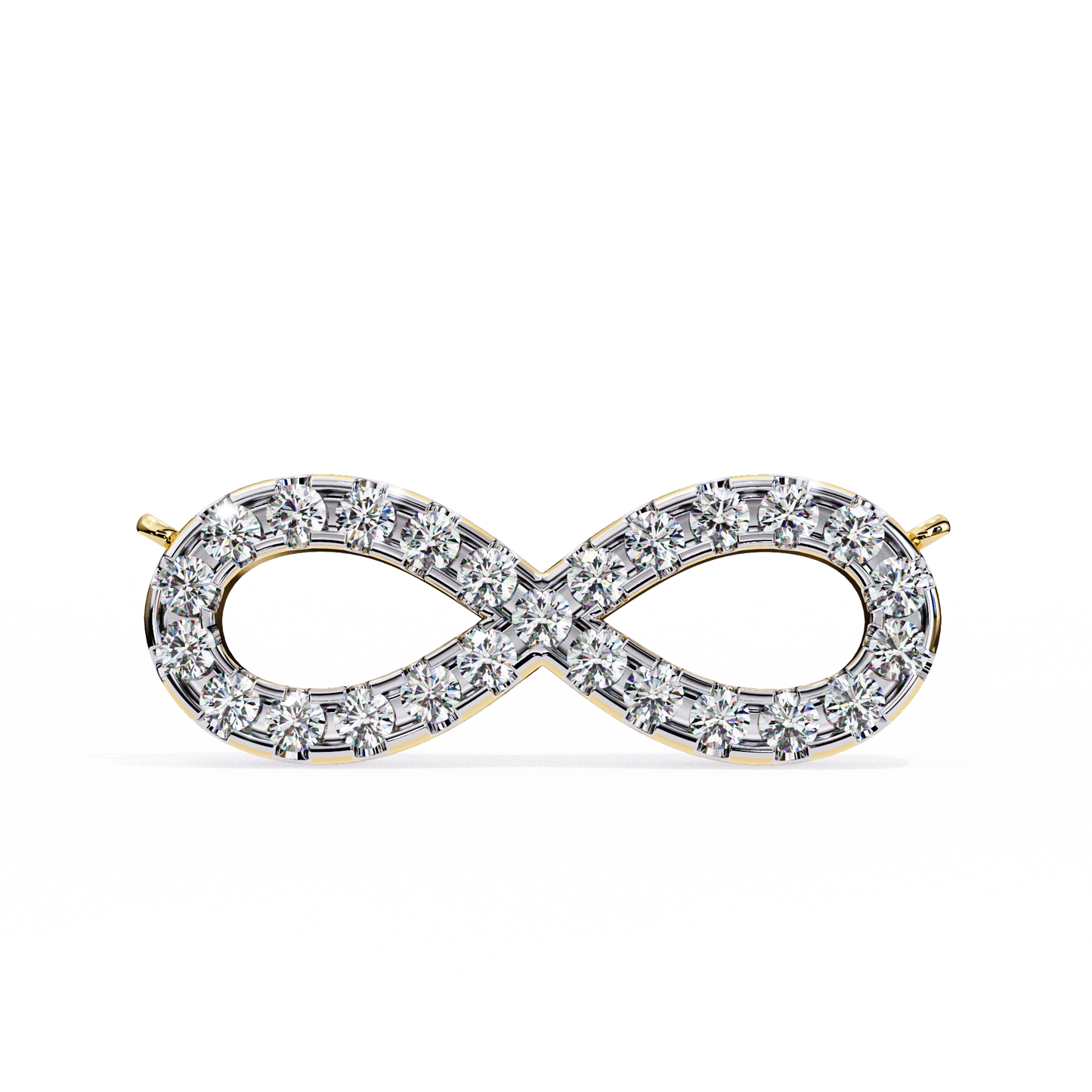 Infinity Whisper – Lab Diamond Infinity Necklace