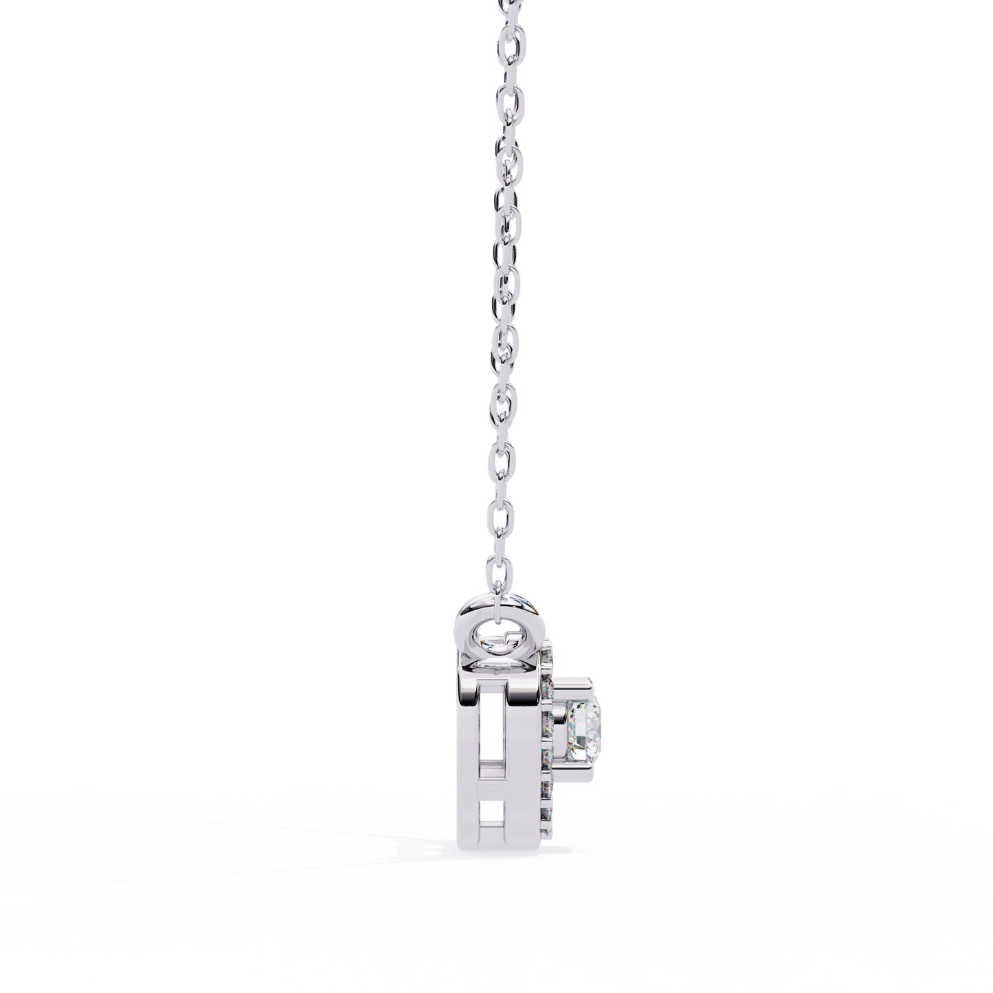 Diamond Dash – Lab Diamond Mini Bar Necklace