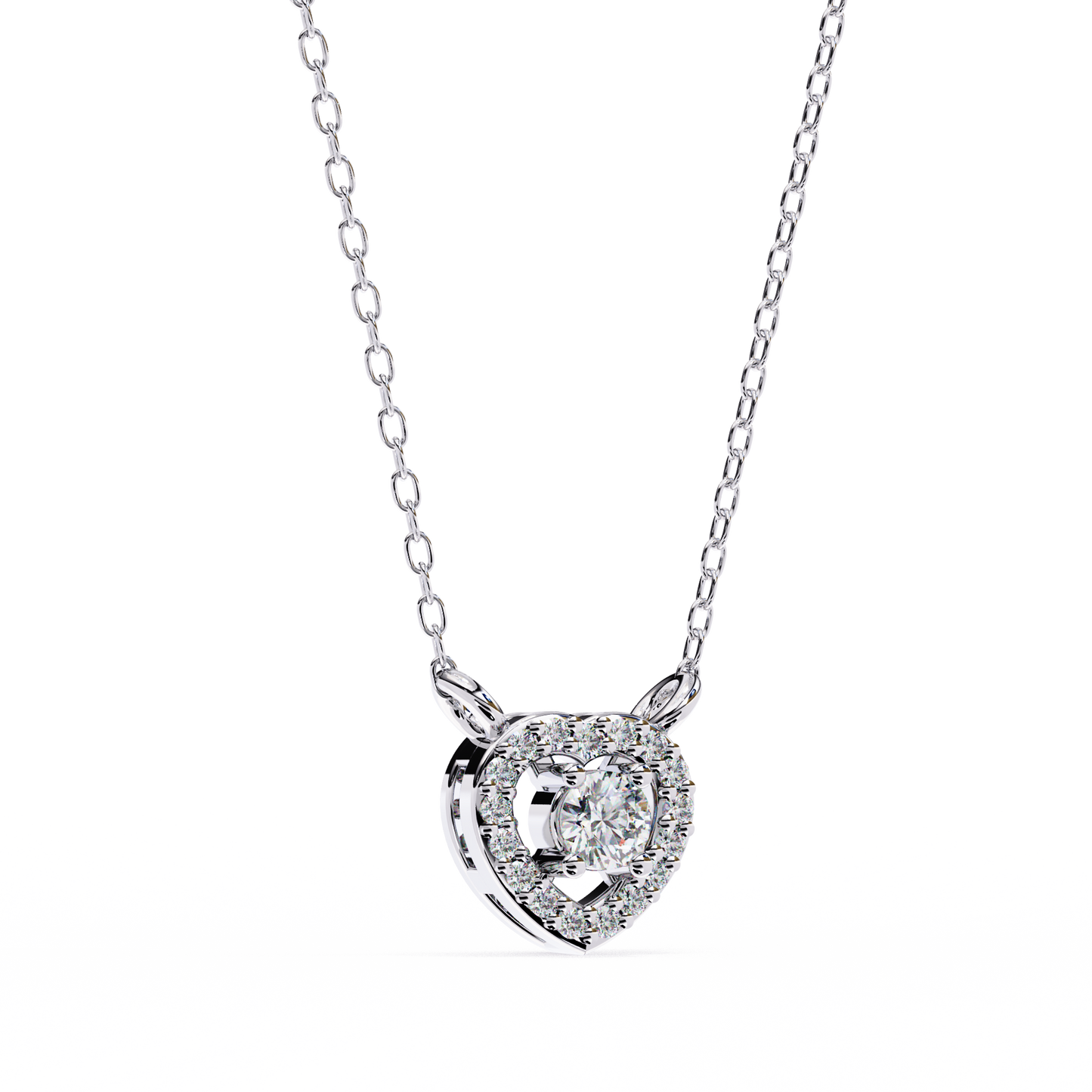 Diamond Dash – Lab Diamond Mini Bar Necklace