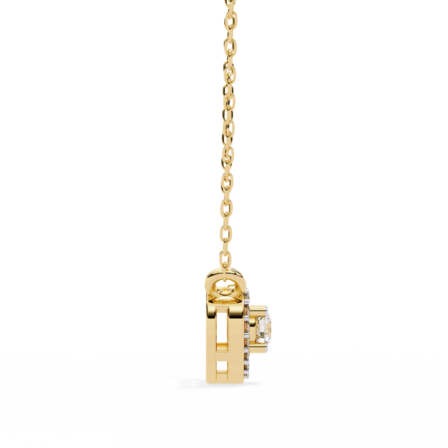 Diamond Dash – Lab Diamond Mini Bar Necklace