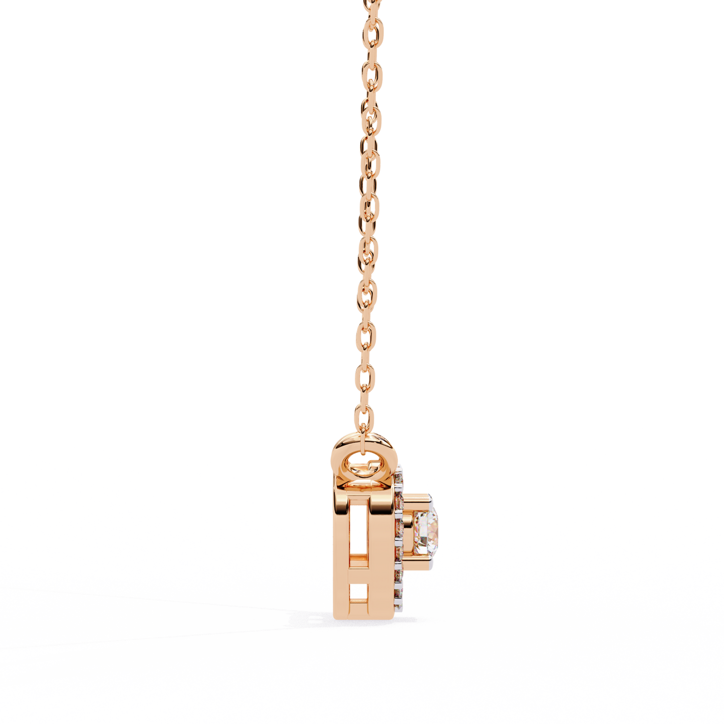 Diamond Dash – Lab Diamond Mini Bar Necklace
