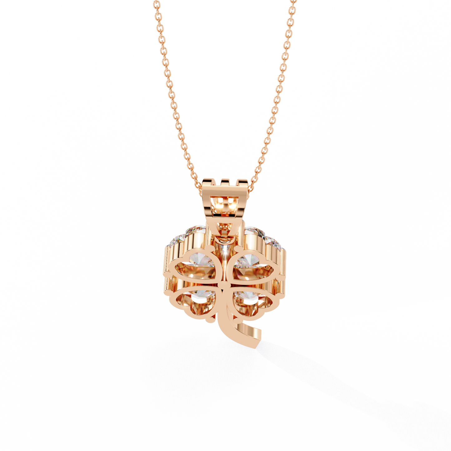 Sweetheart Shine – Heart Lab Diamond Pendant