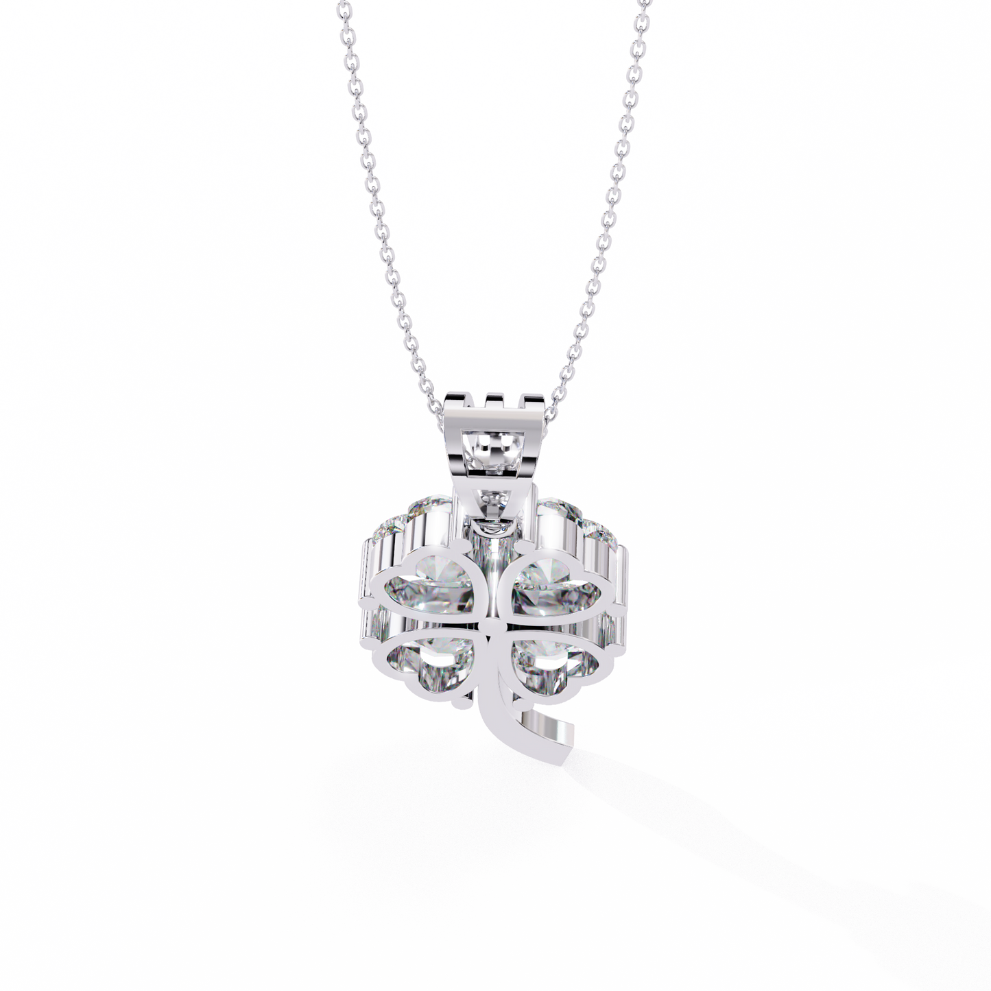 Sweetheart Shine – Heart Lab Diamond Pendant