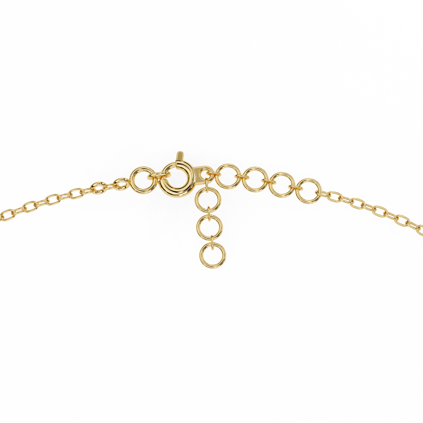 Petite Diamond Charm Bracelet