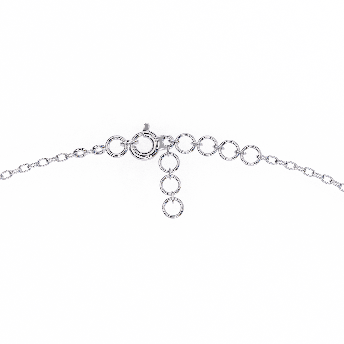 Petite Diamond Charm Bracelet