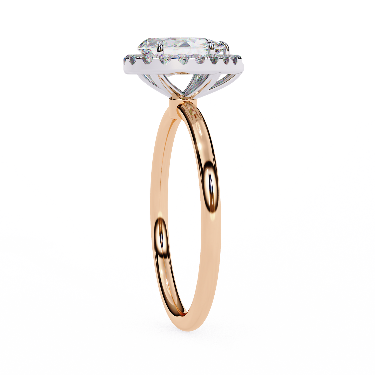 Pear Elevate – Lab Diamond Statement Ring in 14K Gold