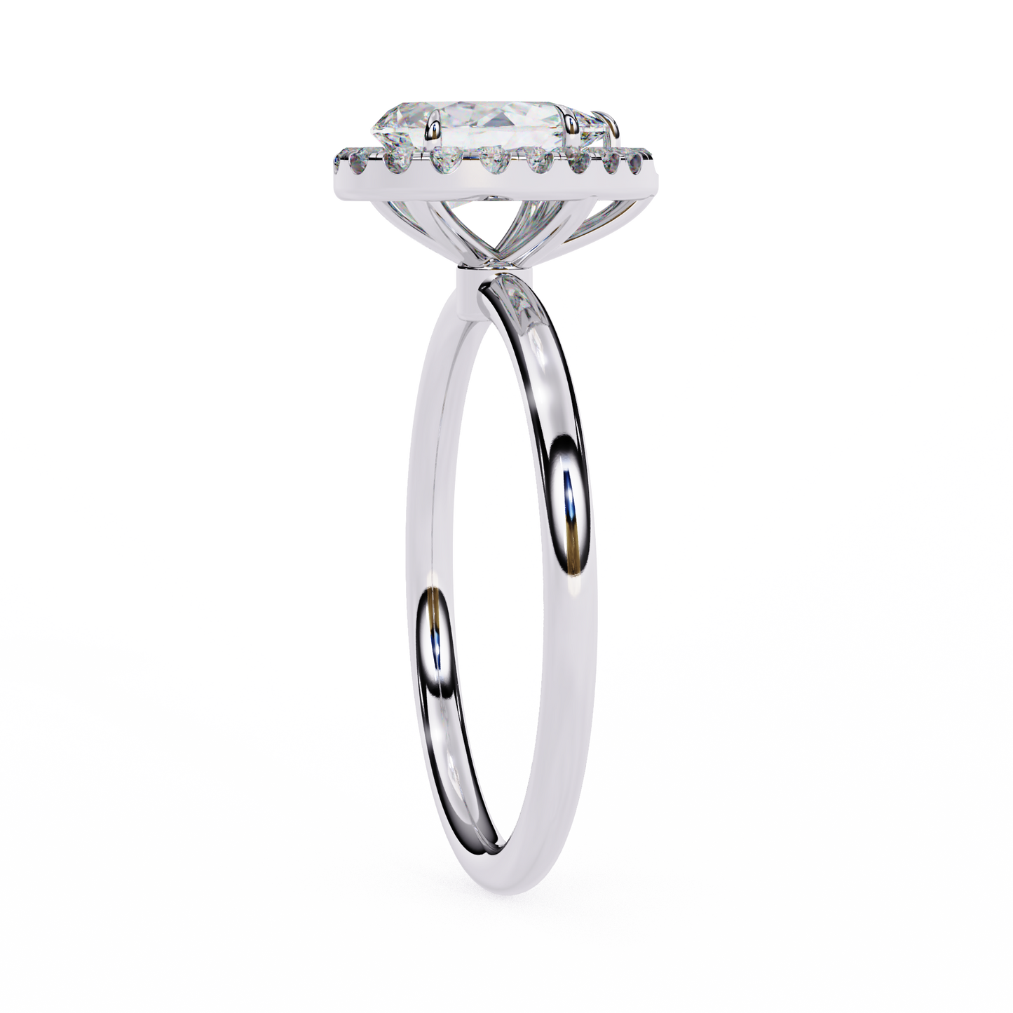 Pear Elevate – Lab Diamond Statement Ring in 14K Gold