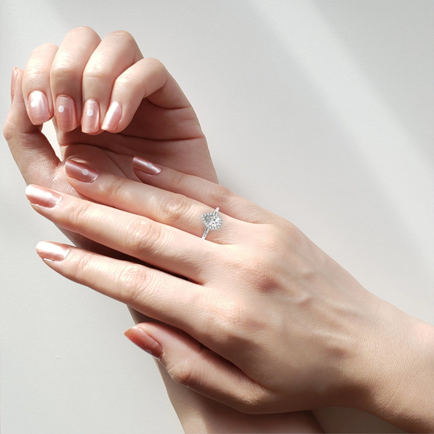 Pear Elevate – Lab Diamond Statement Ring in 14K Gold