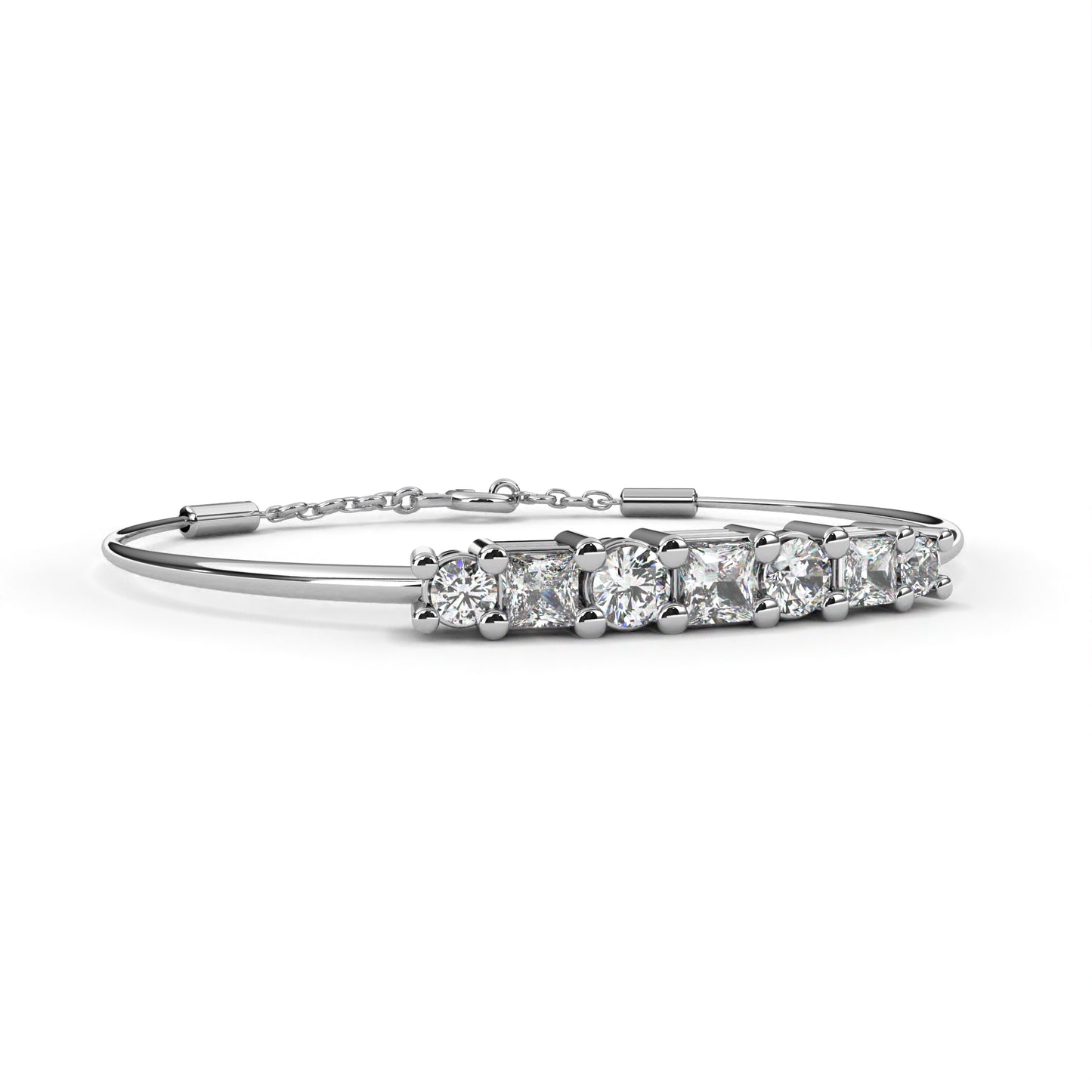 Dual Charm Diamond Bracelet