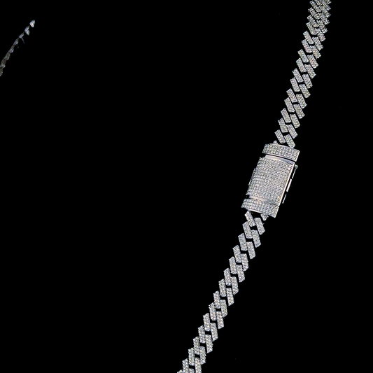 Royal Link – Diamond Cuban Chain Necklace in 14K Gold (22 Inch)