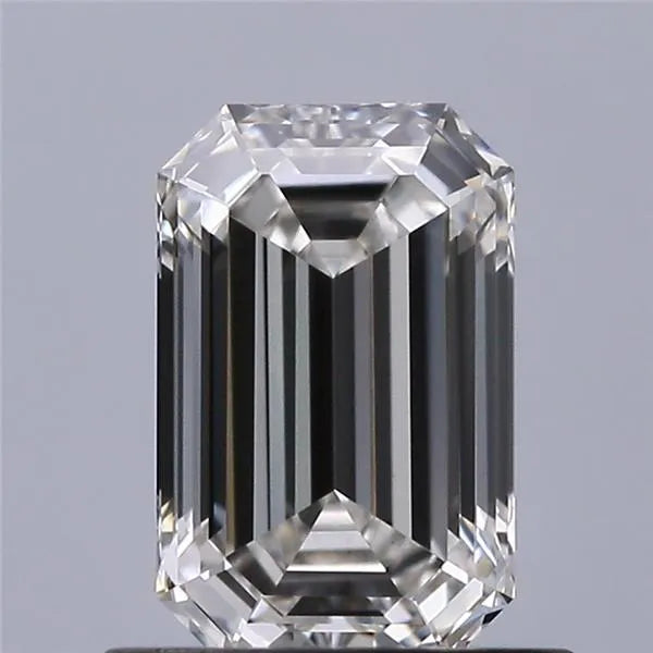 0.72ct Emerald Lab Grown Diamond (Colour G, Clarity VVS2, IGI Certified)