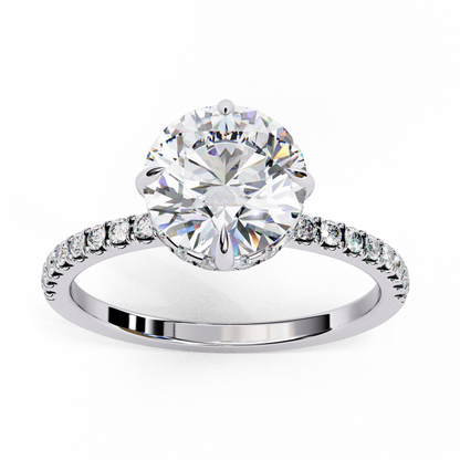 Galaxy Round Lab Diamond Full Eternity Ring