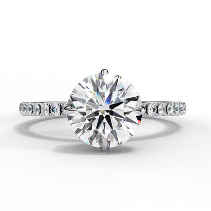 Galaxy Round Lab Diamond Full Eternity Ring