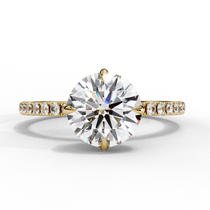 Galaxy Round Lab Diamond Full Eternity Ring