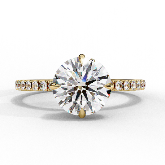 Galaxy Round Lab Diamond Full Eternity Ring