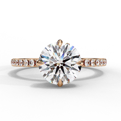 Galaxy Round Lab Diamond Full Eternity Ring
