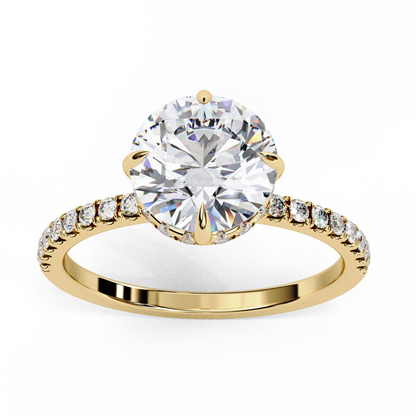 Galaxy Round Lab Diamond Full Eternity Ring