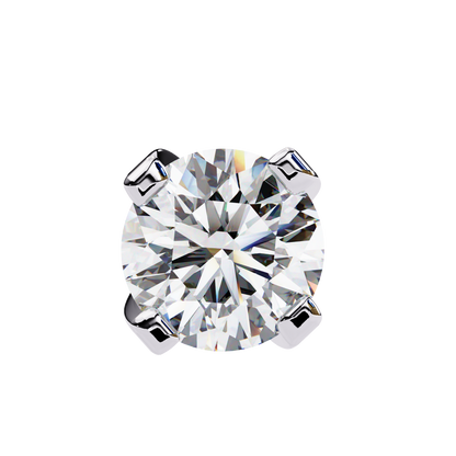 Twilight Dome – Round Lab Diamond Elevated Studs