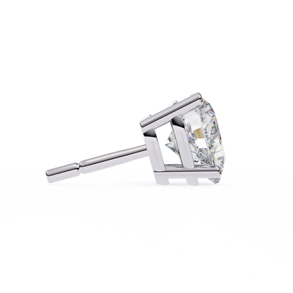 Heart Studs – Heart-Shaped Lab Diamond Stud Earrings