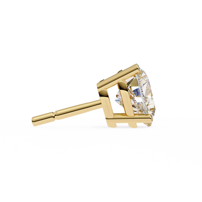 Heart Studs – Heart-Shaped Lab Diamond Stud Earrings