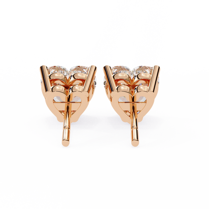 Heart Studs – Heart-Shaped Lab Diamond Stud Earrings