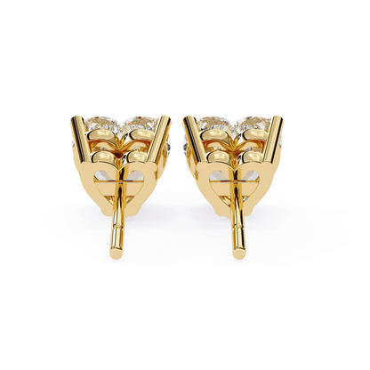 Heart Studs – Heart-Shaped Lab Diamond Stud Earrings