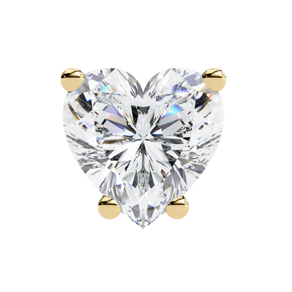 Heart Studs – Heart-Shaped Lab Diamond Stud Earrings