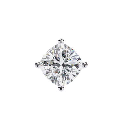 Frost Cushion –  Lab Diamond Solitaire Pendant