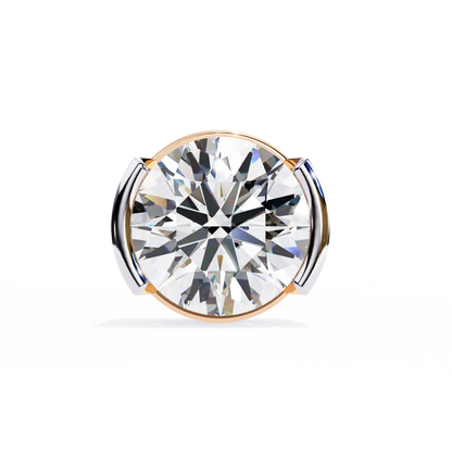 Lustre Bloom – Round Lab Diamond Layered Halo Studs