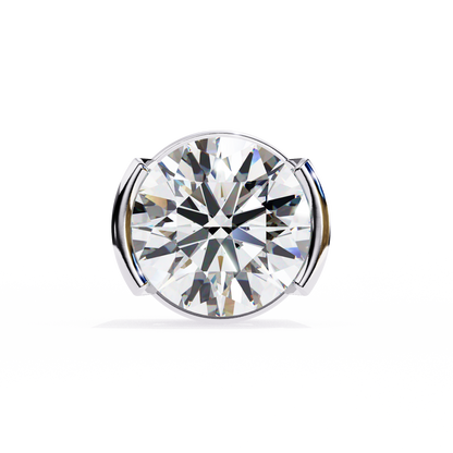 Lustre Bloom – Round Lab Diamond Layered Halo Studs