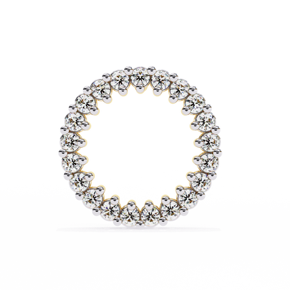 Glowline – Round Lab Diamond Mini Huggie Hoops