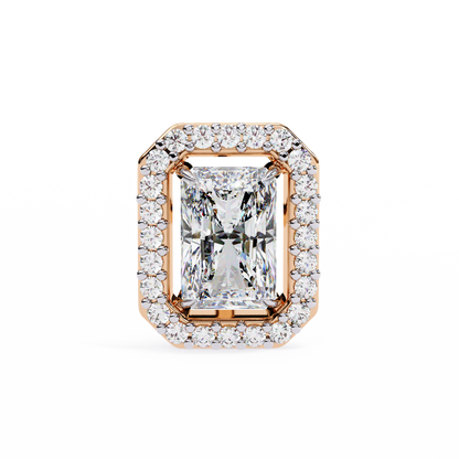 Empire Edge – Emerald Cut Lab Diamond Tapered Earrings