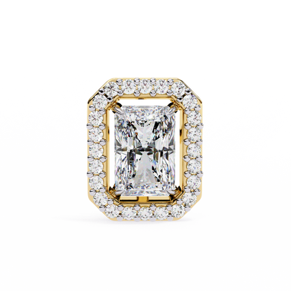 Empire Edge – Emerald Cut Lab Diamond Tapered Earrings
