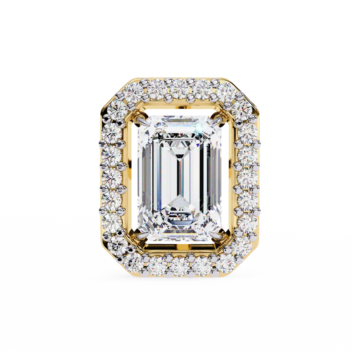 Radiant Flow – Radiant Cut Lab Diamond Cascading Earrings