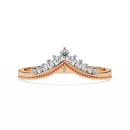 Eterna Linea – Round Lab Diamond Micro Pavé Ring