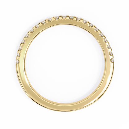 Lyric Band – Round Lab Diamond Alternating Stack Ring