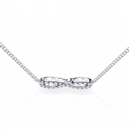 Infinity Whisper – Lab Diamond Infinity Necklace