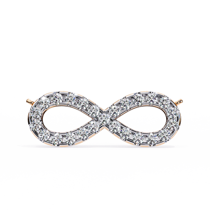 Infinity Whisper – Lab Diamond Infinity Necklace