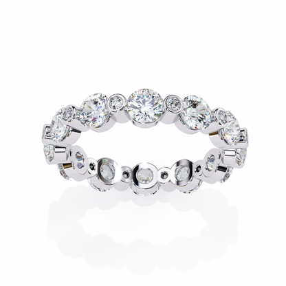 Orion Glow – Round Lab Diamond Dome Band