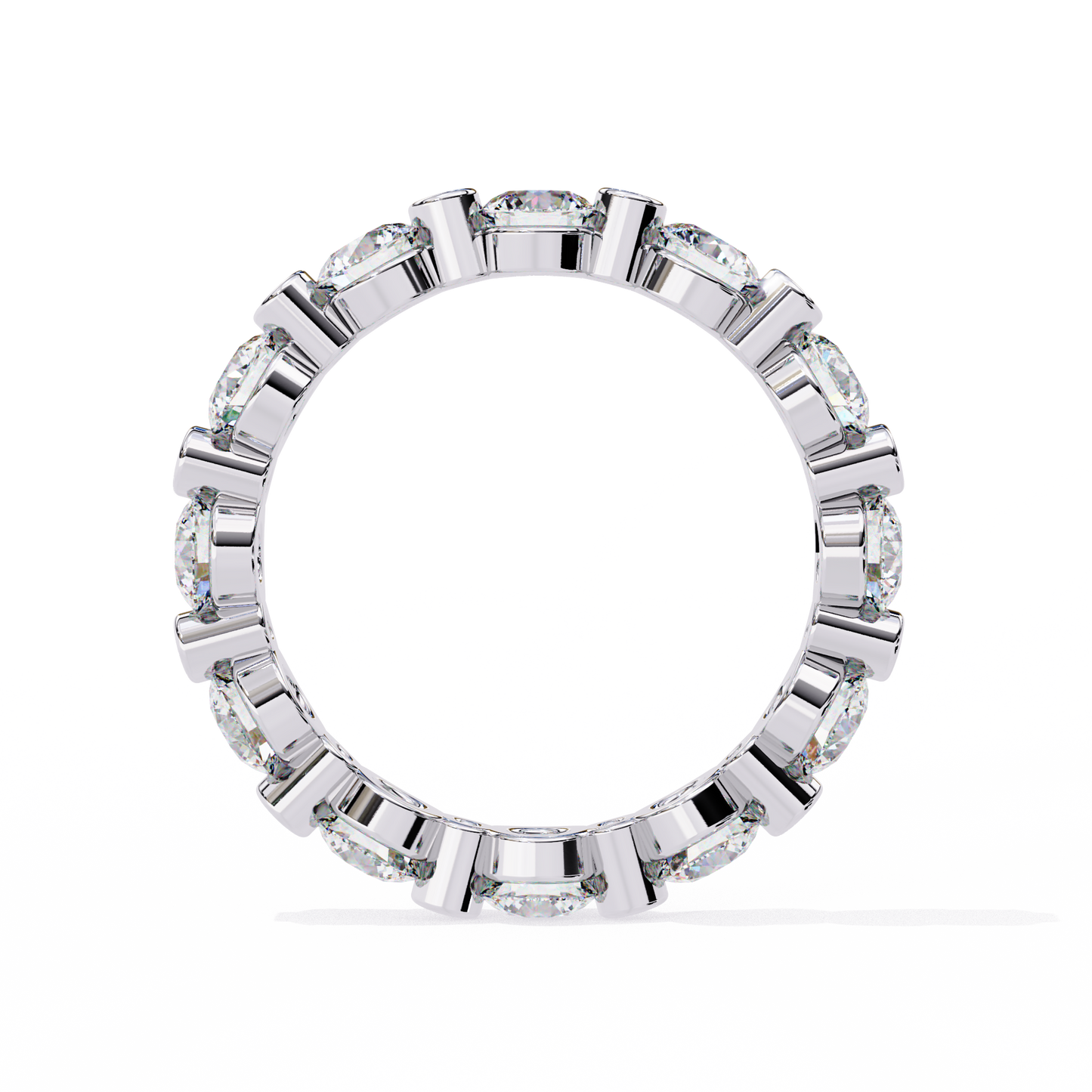 Orion Glow – Round Lab Diamond Dome Band