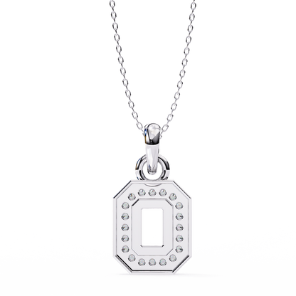 Golden Loop – Lab Diamond Chain Accent Necklace