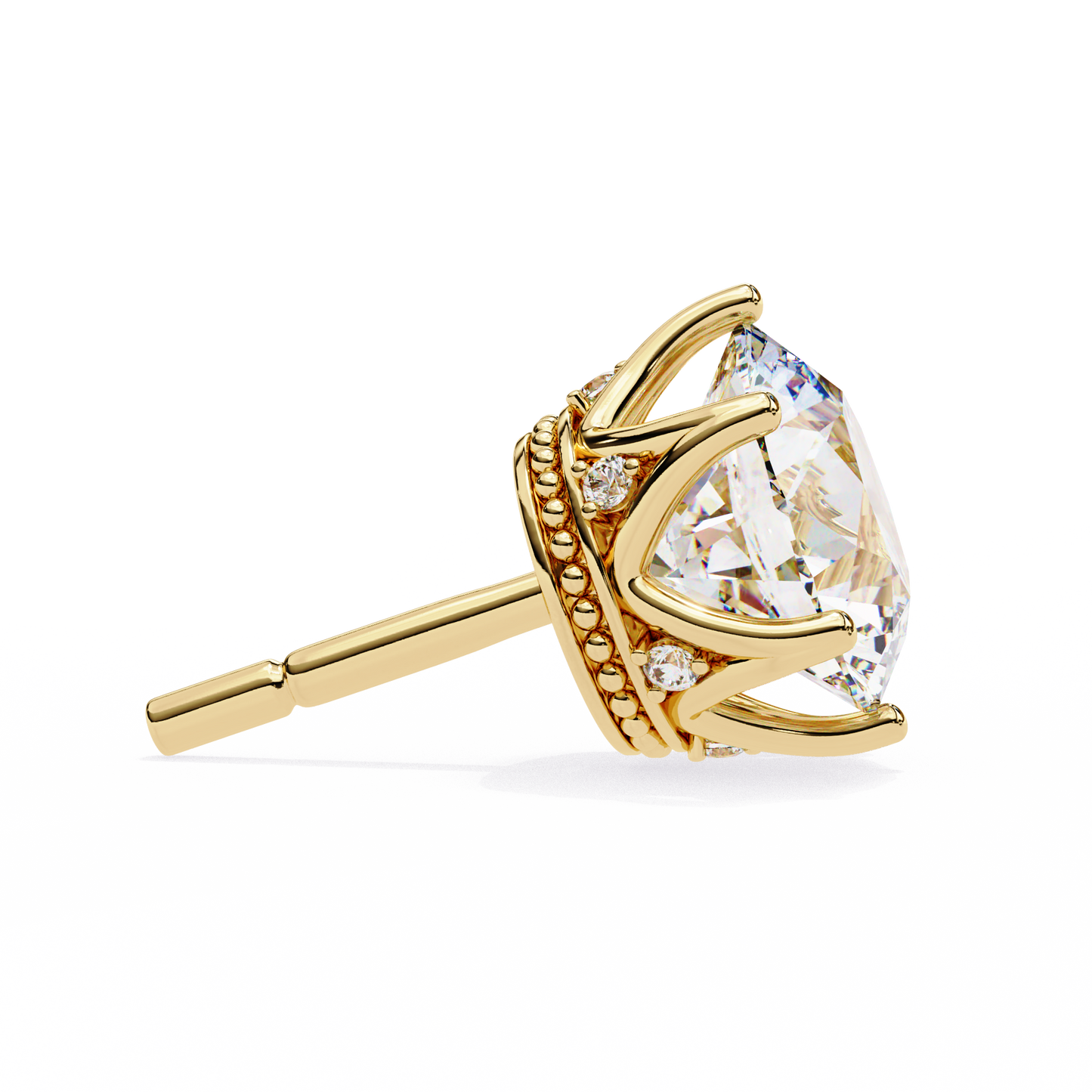 Stardust Cluster – Round Lab Diamond Multi-Stone Studs