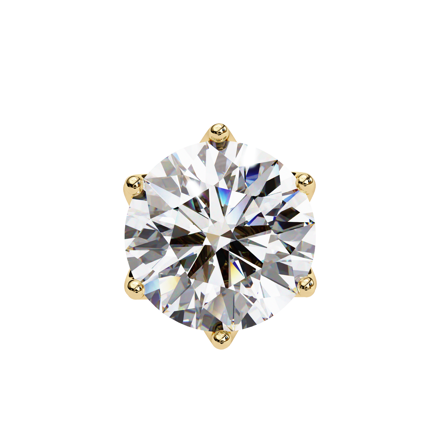Stardust Cluster – Round Lab Diamond Multi-Stone Studs