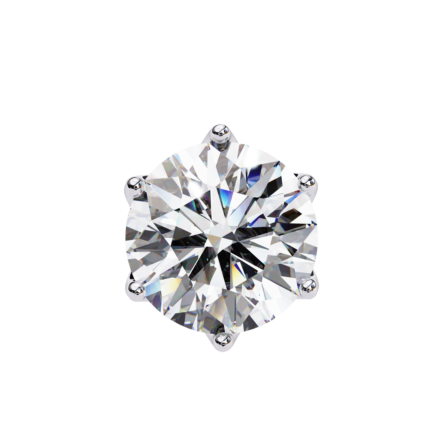 Stardust Cluster – Round Lab Diamond Multi-Stone Studs