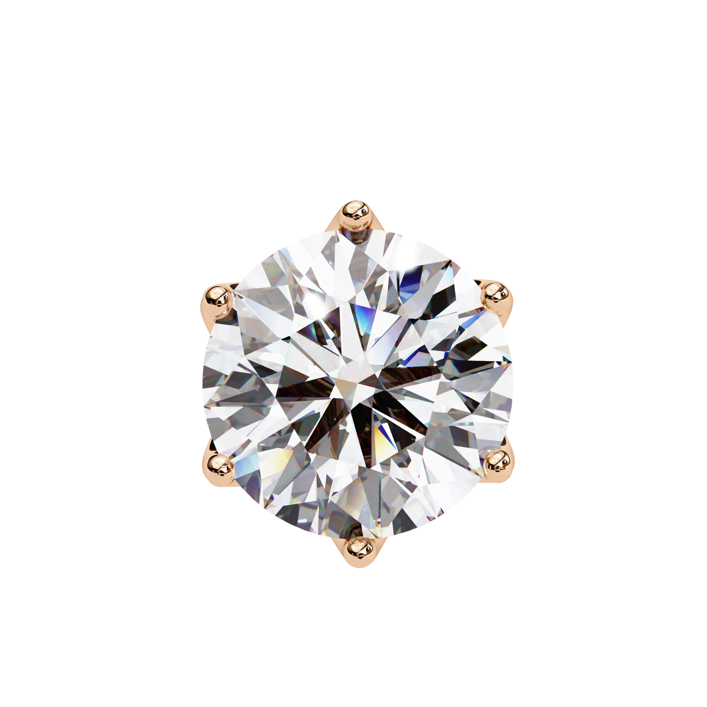 Stardust Cluster – Round Lab Diamond Multi-Stone Studs
