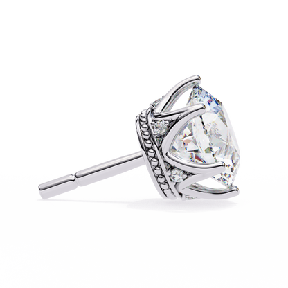 Stardust Cluster – Round Lab Diamond Multi-Stone Studs