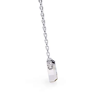 EAST~WEST   - Marquise Cut Lab Diamond Pendant Necklace