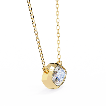 EAST~WEST   - Marquise Cut Lab Diamond Pendant Necklace