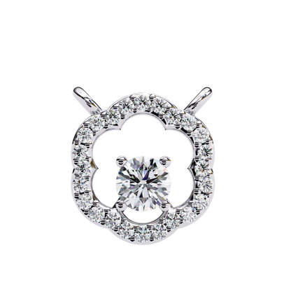 Diamond Drift – Round Lab Diamond Necklace